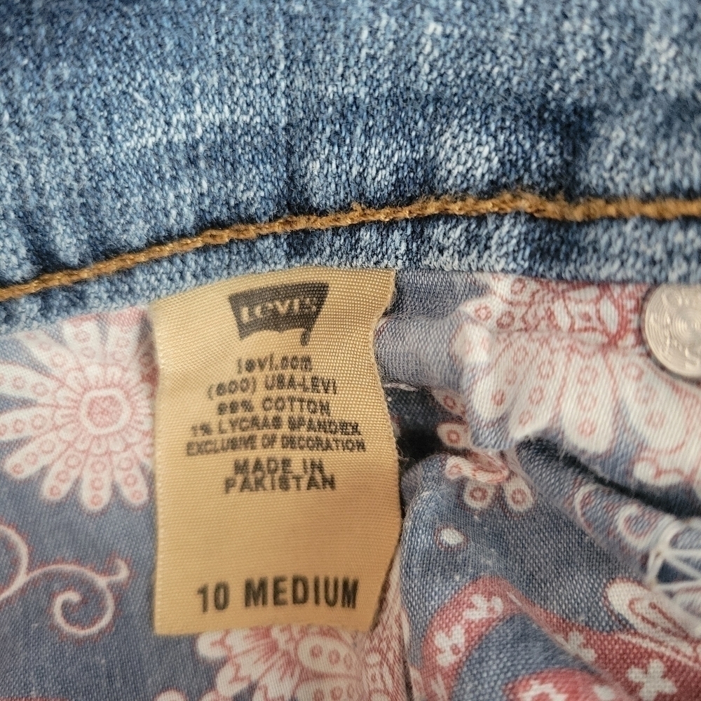 Levi's‎ 526 Slender Bootcut Mid Rise Jeans Size 10 - Picture 5 of 5